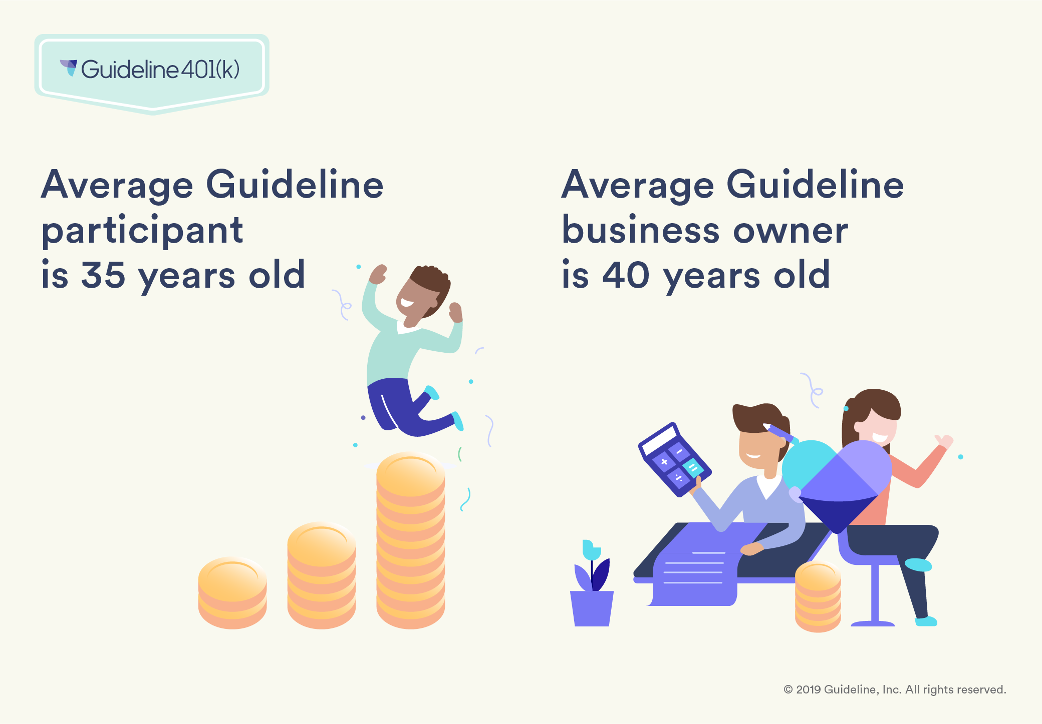 Average Guideline participant is 35 years old