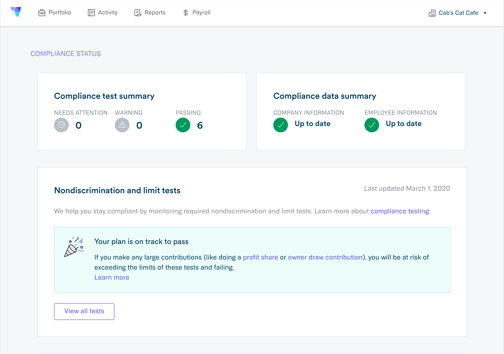 Guideline Compliance Dashboard